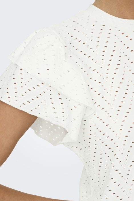 Jacqueline de Yong jdycarla cathinka s/l frill top jrs